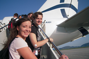 Students travel to Greece and Italy